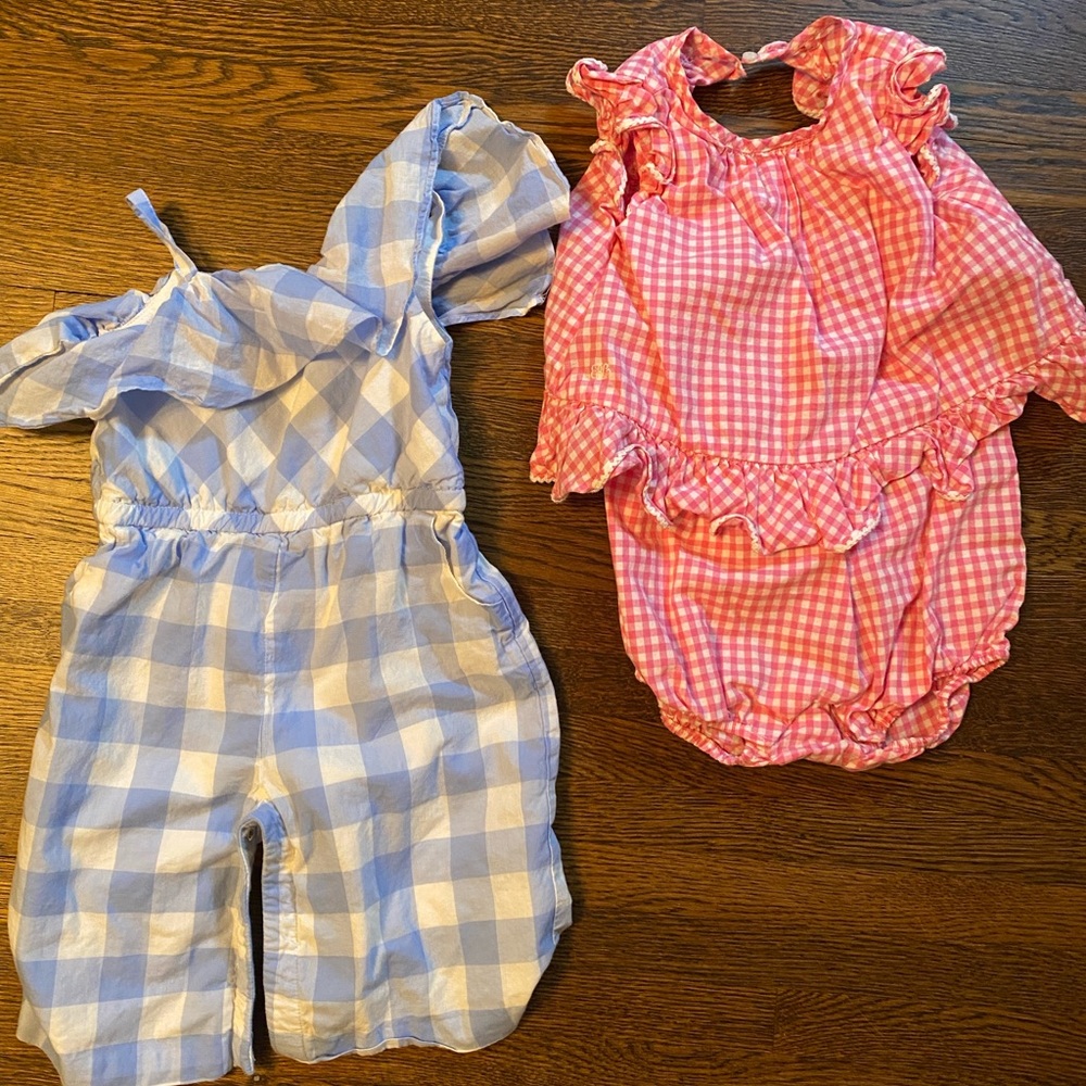 Summer Rompers (12-18 month) Girls